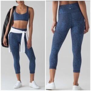 Lululemon Wunder Under Crop Lunar Eclipse 4